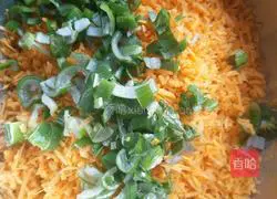 Illustration of how to make pan-fried pumpkin cake 3