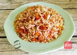 Golden Fried Rice Recipe Illustration 8