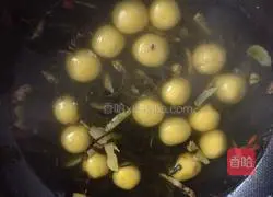 Illustration of how to make nourishing and healthy sweet potato glutinous rice balls 12