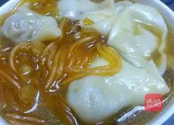 Illustration of how to make mutton wontons 8