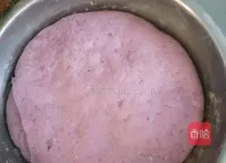 Illustration of how to make purple sweet potato buns 4