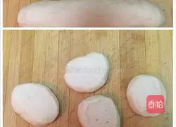 Illustration of making soybean paste sesame cake 3