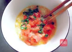 Onion Ring Egg Rice Pancake Recipe Illustration 5