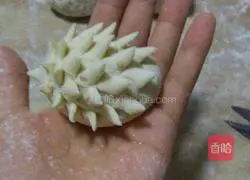 Illustration of how to make hedgehog multi-grain steamed buns 5