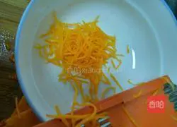 Illustration of how to make pumpkin milk and egg pancakes 2