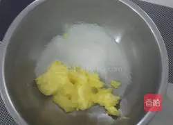 Illustration of how to make peanut butter shortcakes 2