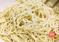 Illustration of how to make curry fried noodles 5