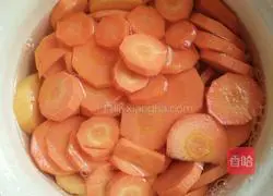 Illustration of how to make carrot steamed buns 2