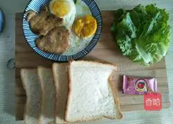 Illustration of how to make sandwich burgers 5