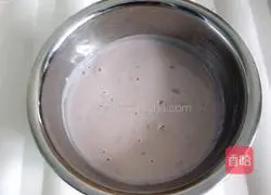 Illustration of how to make purple potato milk pancakes 11