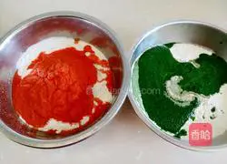 Illustration of how to make slipper buns for couples 3