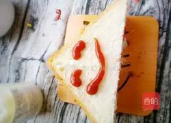 Illustration of a day's sandwich making 16