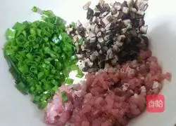 Pork, Mushroom and Kimchi Pancake Recipe Illustration 2