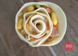 Rose Dumplings~Recipe Illustration 5