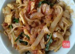 Illustration of how to make fried noodles 9