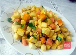 Illustration of how to make colorful steamed buns 8