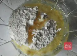 Illustration of how to make oil-based shortbread 2