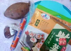 Illustration of how to make a capricious sandwich 1