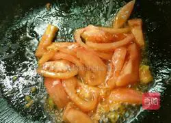 Illustration of how to make tomato noodles 8