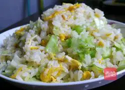 Jade Gold Fried Rice Recipe Illustration 6