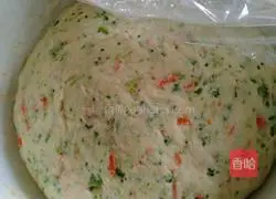 Illustration of how to make vegetable steamed buns 3