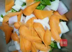 Illustration of how to make fried noodles 7