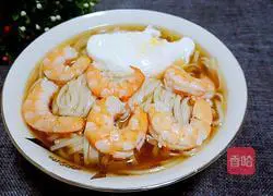 Illustration of how to make ordinary salty noodles 6