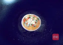 Onion Ring Egg Rice Pancake Recipe Illustration 8