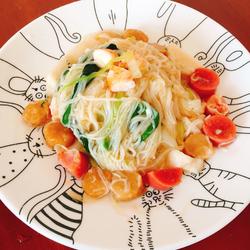 Korean Sweet and Spicy Noodles