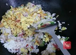 Pineapple fried rice Practice illustration 13