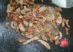 Illustration of how to make noodles with meat 7