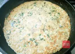 Zucchini and spinach pancake recipe 10