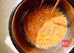 Illustration of how to make tomato egg pancake 3