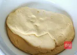 Illustration of how to make pumpkin cake (bean paste filling) 2
