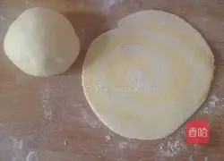Illustration of how to make two-color threaded steamed buns 8
