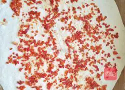 Illustration of how to make dough chili pancakes 10