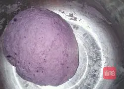 Illustration of how to make purple sweet potato buns 3