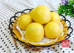 Pumpkin Bean Noodle Steamed Bun Recipe Illustration 18