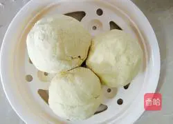 Sweet potato honey steamed buns Practice illustration 4