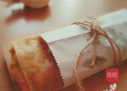 Chives and eggs Pancake box recipe 9