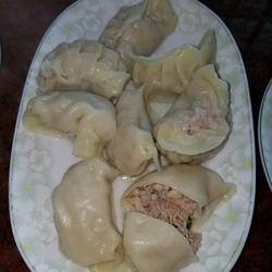 Enoki Mushroom Dumplings