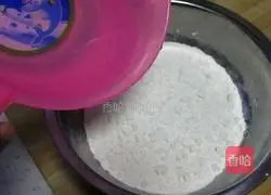 Illustration of how to make mini bean paste cakes 1