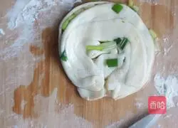 Illustration of making Indian flying pancake 11