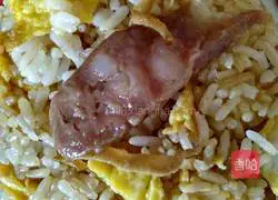 Super simple recipe of sausage and egg fried rice 5