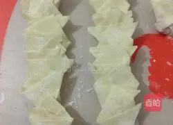 Illustration of how to make fresh meat wontons 6