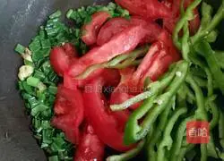 Illustration of how to make hand-made tomato and egg noodles 6