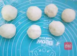 Illustration of how to make oil and salt sesame cakes 15