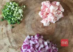 Soy Sauce Illustration of how to make fried rice 1