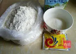 Illustration of how to cut steamed buns with milk-flavored knife 1