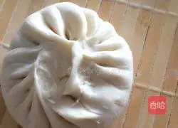 Illustration of how to make pork and cabbage buns 6